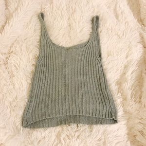 Brandy Melville Knit Crop Tank
